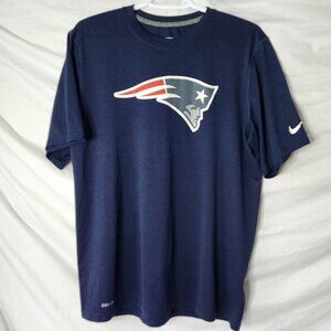 Nike Dri-FIT NFL On Field Patriots T-Shirt Men’s Medium – 100% Polyester